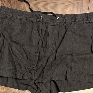 GAP Women's Black High Waist Shorts